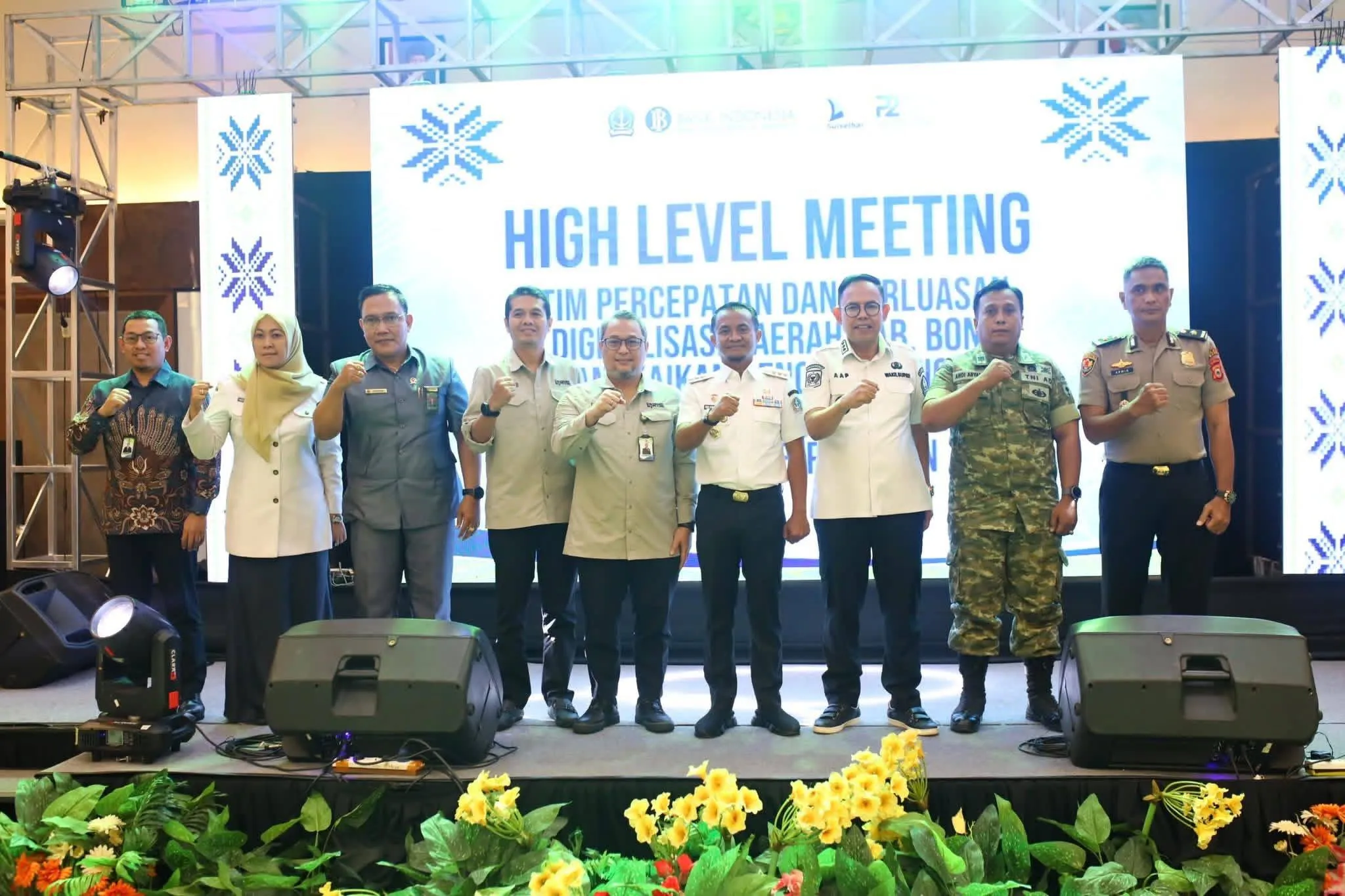 LAUNCHING APLIKASI E-PERJADIN DAN E-BMD DI KABUPATEN BONE